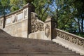 Stairs at Bethesda fountain at Central Park Royalty Free Stock Photo