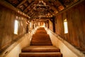 Stairs in Biertan Fortified Church. UNESCO World Heritage Site