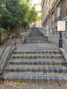 Stairs at Buda Hill Castle, Budapest Royalty Free Stock Photo