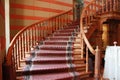 Stairs in castle Royalty Free Stock Photo