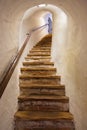 Stairs in Castle Kufstein - Austria Royalty Free Stock Photo