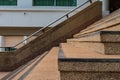 Stairs in the city, Cement stairs Royalty Free Stock Photo