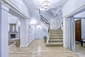 Stairs design in the interior of the house