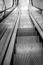 Stairs escalator in the store as a background Royalty Free Stock Photo