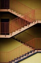 Stairs for fire escape Royalty Free Stock Photo