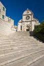 Stairs in front of the St.James cathedral