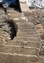 Stairs Going Down To Water Royalty Free Stock Photo