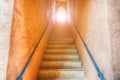 Stairs going up to the light Royalty Free Stock Photo