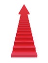 Stairs going upward Royalty Free Stock Photo