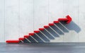 Stairs going upward Royalty Free Stock Photo