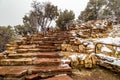 Stairs in Grand Canyons National Park Royalty Free Stock Photo