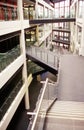 Stairs and hallways in university building