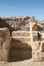 Stairs of a House in Shivta, Ancient Nabataeans and Byzantine City, Israel