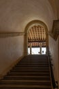 Stairs in house of Vizcaya Museum in Miami. Royalty Free Stock Photo