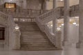 Stairs at the iconic Utah State Capital Building Royalty Free Stock Photo