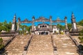 Stairs in Imperial Khai Dinh Tomb in Hue,