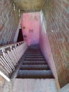 Stairs in an Indian house Royalty Free Stock Photo