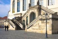 Stairs at Johanneum-Dresden Royalty Free Stock Photo
