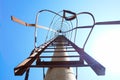 Stairs ladder to the heaven blue skies Royalty Free Stock Photo