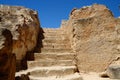 Stairs leading to catacombs of tombs of the Kings, Cyprus