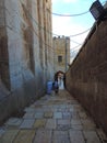 Stairs leading to the Cave of the Patriarchs, Jerusalem