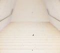 Stairs leading to empty floor Royalty Free Stock Photo