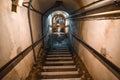 Stairs leading to Former Japanese Navy Underground Headquarters in Naha Okinawa