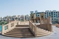 Stairs leading to the Souk Al Bahar