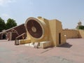 Stairs leading to the top of Samrat Yantra, Largest sundial in the world at the Jantar Mantar, Delhi