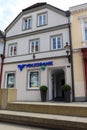 Front of a bank in Melk, Austria