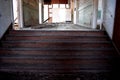 Stairs in an Old Abandoned School