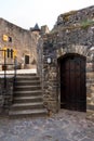 Stairs leading to castle in Idar-Oberstein, Germany