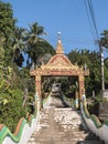 The temple of Houay Xai