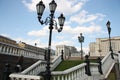 Stairs of Manezhnaya Square, Moscow