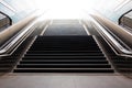 Stairs in metro of city Hamburg Royalty Free Stock Photo