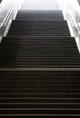 Stairs in the metro of city Hamburg Royalty Free Stock Photo