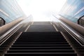 Stairs in the metro of Hamburg Royalty Free Stock Photo