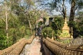 Stairs of Mount Phousi is a hill right at the centre of the old town of Luang Prabang.