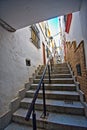 Stairs in a narrow street in Carmona, Seville 7