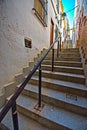 Stairs in a narrow street in Carmona, Seville 9