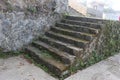 Stairs of natural stone Royalty Free Stock Photo