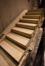 Stairs at the newly opened 9/11 Memorial at Ground Zero,NYC Royalty Free Stock Photo