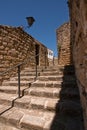 Stairs next to the Mudejar tower