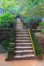 Stairs in old Sigiriya Castle Royalty Free Stock Photo