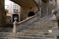 Stairs in the Old Town of Girona