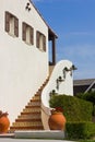 Stairs outside House