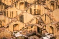 Stairs of Panna Meena ka Kund stepwell in Jaipur, Rajasthan, India