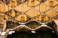 Stairs of Panna Meena ka Kund stepwell in Jaipur, Rajasthan, India Royalty Free Stock Photo