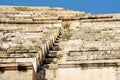 Stairs of Roman Amphitheater in city Amman