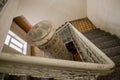 Stairs from second floor to first floor Royalty Free Stock Photo